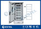 Certificação exterior do CE de Sunproof ISO9001 do armário das telecomunicações dobro das prateleiras da parede três